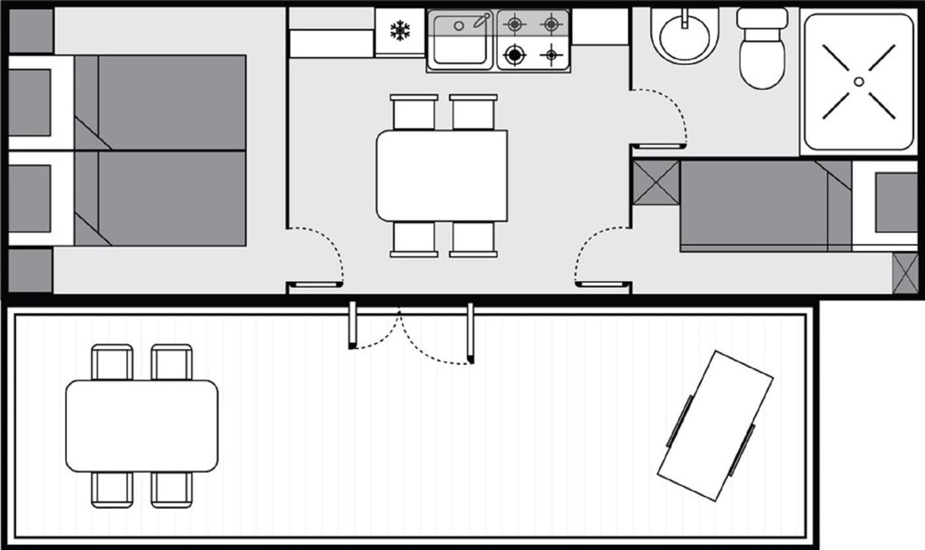 Victoria Mobilehome By Ville Degli Ulivi มารินา ดิ กัมโป ภายนอก รูปภาพ
